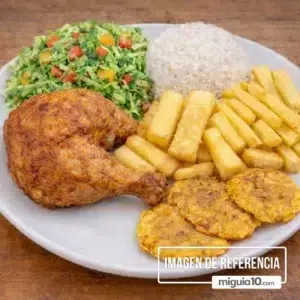 Bandeja con Pollo